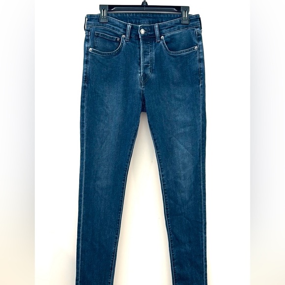 H&M & Denim Size 32 Dark Wash Skinny Coupe Jeans - Picture 7 of 13